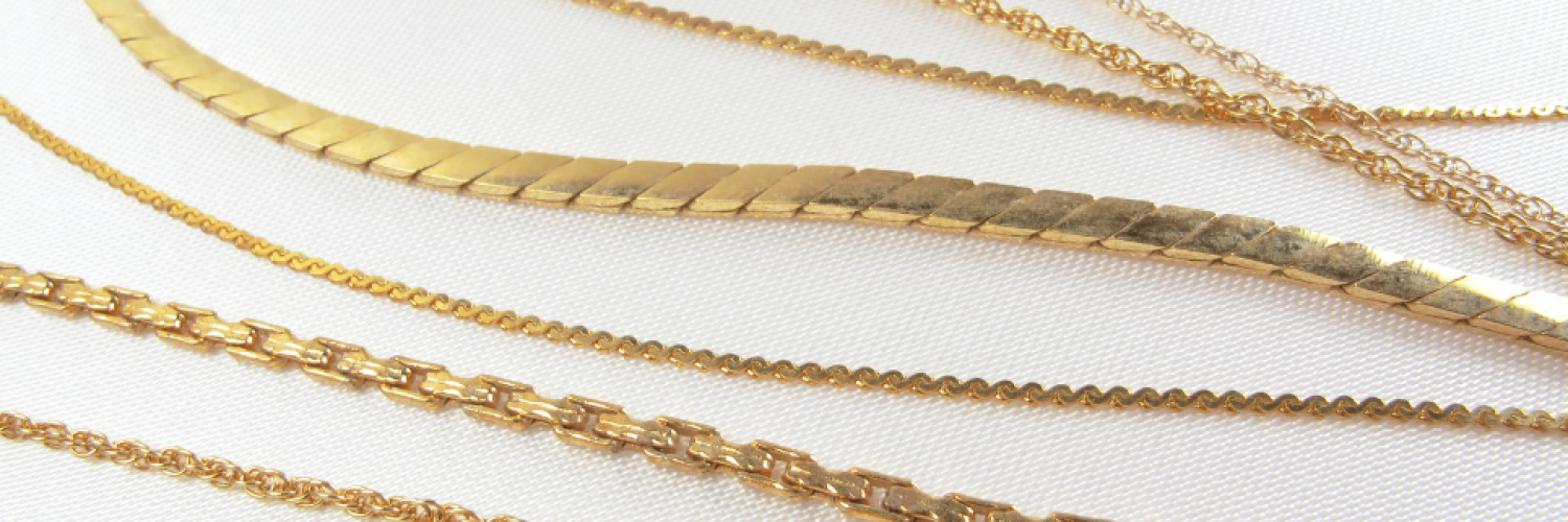 gold necklaces page